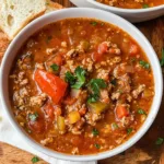 Crockpot Stuffed Pepper Soup