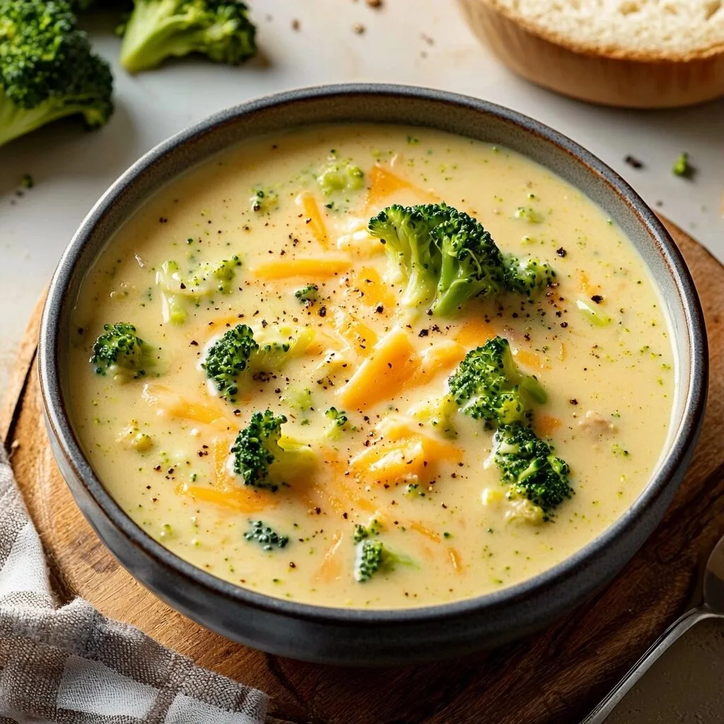 Delicious Broccoli Cheddar Soup