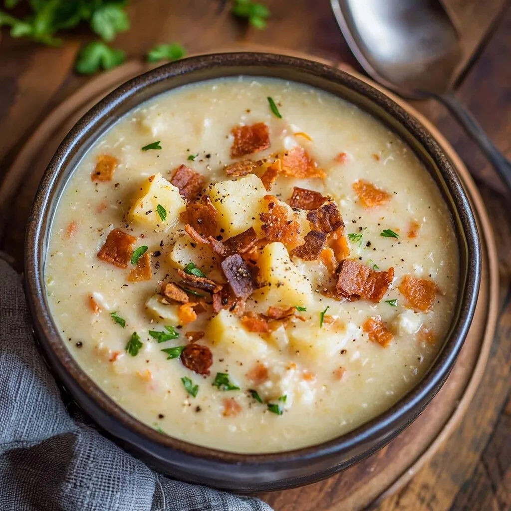 Creamy Hash Brown Potato Soup Recipe