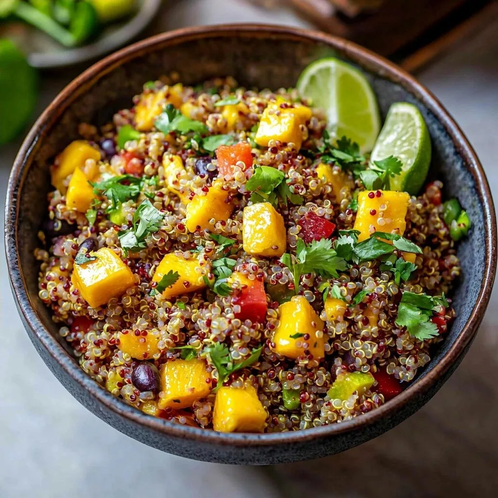 Fiesta Mango Quinoa Salad