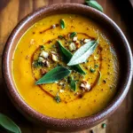 Easy Roasted Acorn Squash Soup