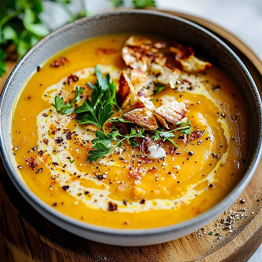 Creamy Roasted Butternut Squash Soup