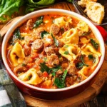 Sausage Tortellini Soup