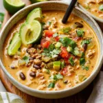 Creamy Taco Soup with Ground Turkey