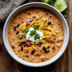 Easy Creamy Taco Soup with Rotel