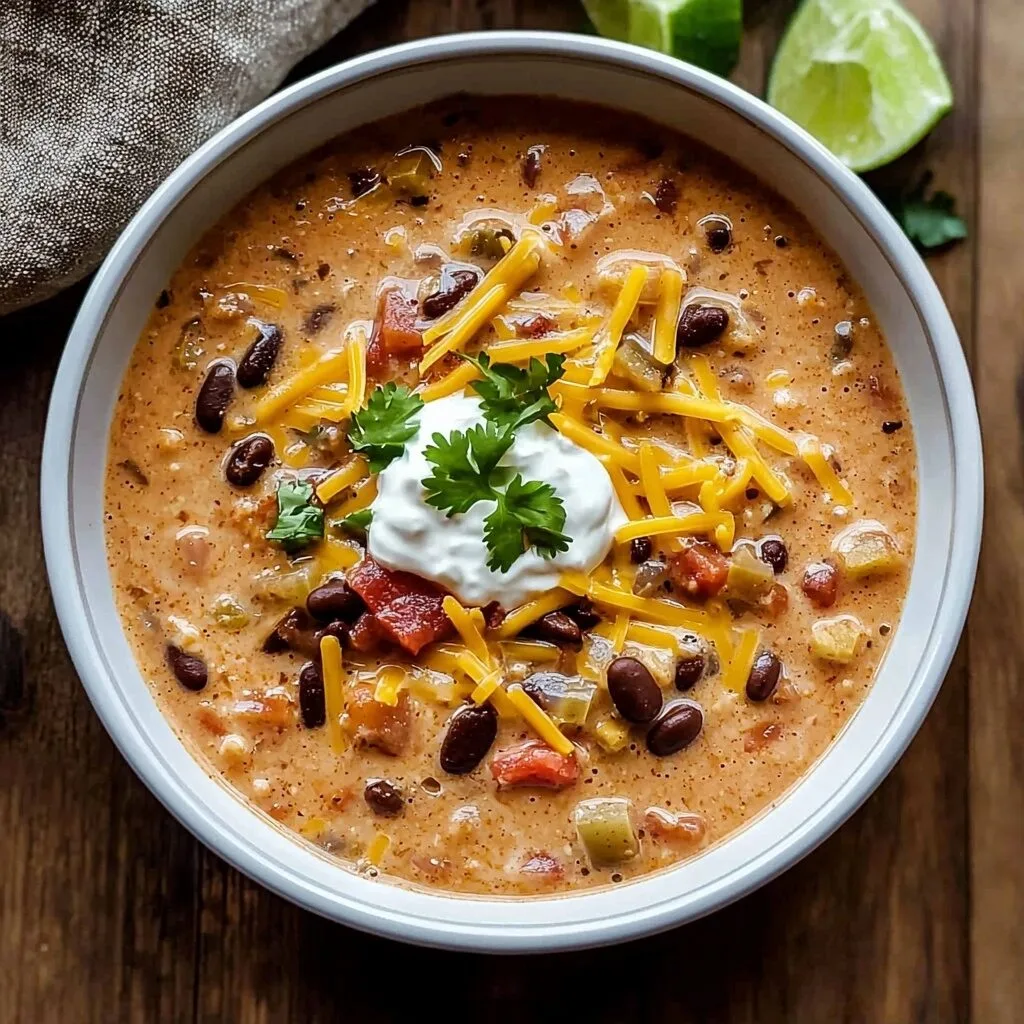 Easy Creamy Taco Soup with Rotel
