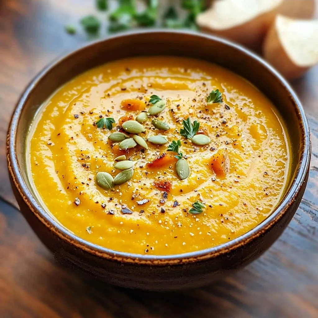 Pressure Cooker Creamy Butternut Squash Soup