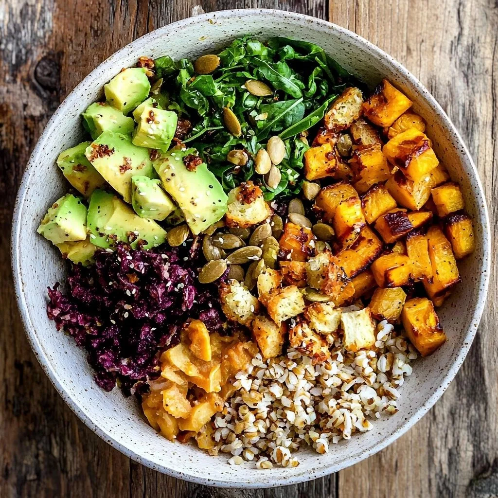 Nourishing fall harvest bowl