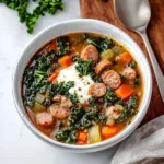 Turkey Sausage and Kale Soup