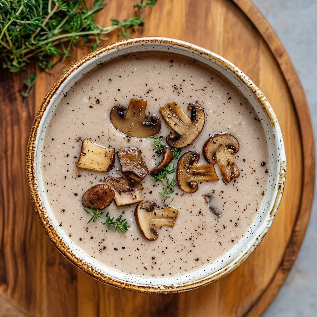 Healthy Mushroom Soup Recipe Without Cream