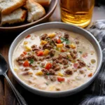Cheeseburger Soup with Beer: A Creamy Comfort Classic