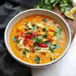 Slow Cooker Thai Chicken and Butternut Soup