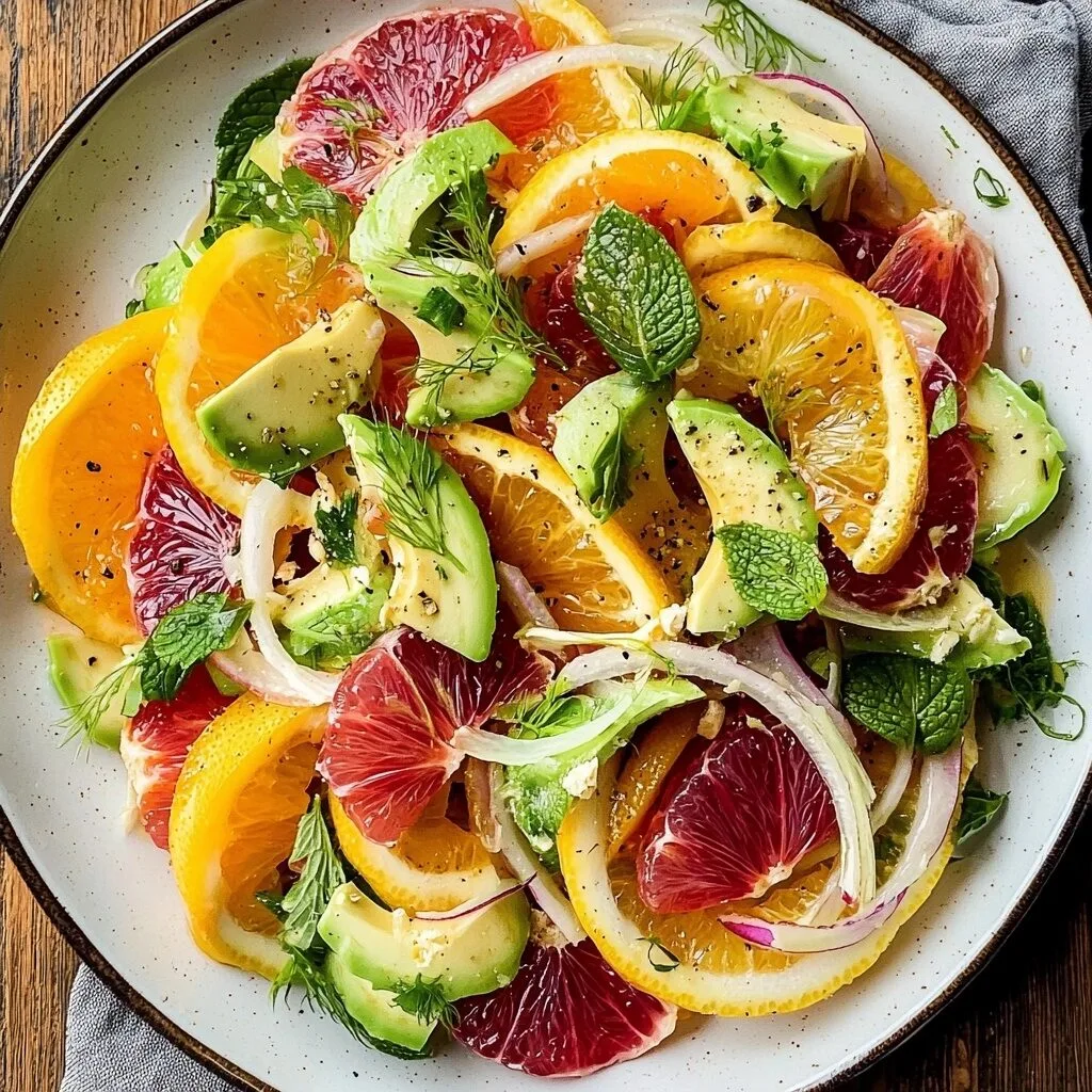 Citrus Salad with Fennel &amp; Avocado
