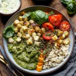 Healthy Pesto Buddha Bowl