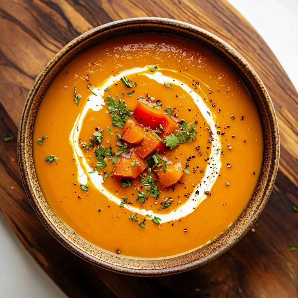 Roasted Pumpkin Pepper Soup