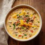 Classic Cheeseburger Soup: A Cozy Comfort Food Favorite