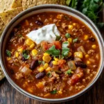 The Best Slow Cooker Taco Soup
