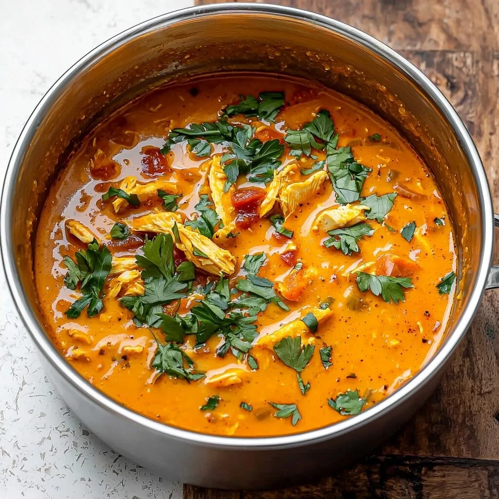 Curried Pumpkin Chicken Soup